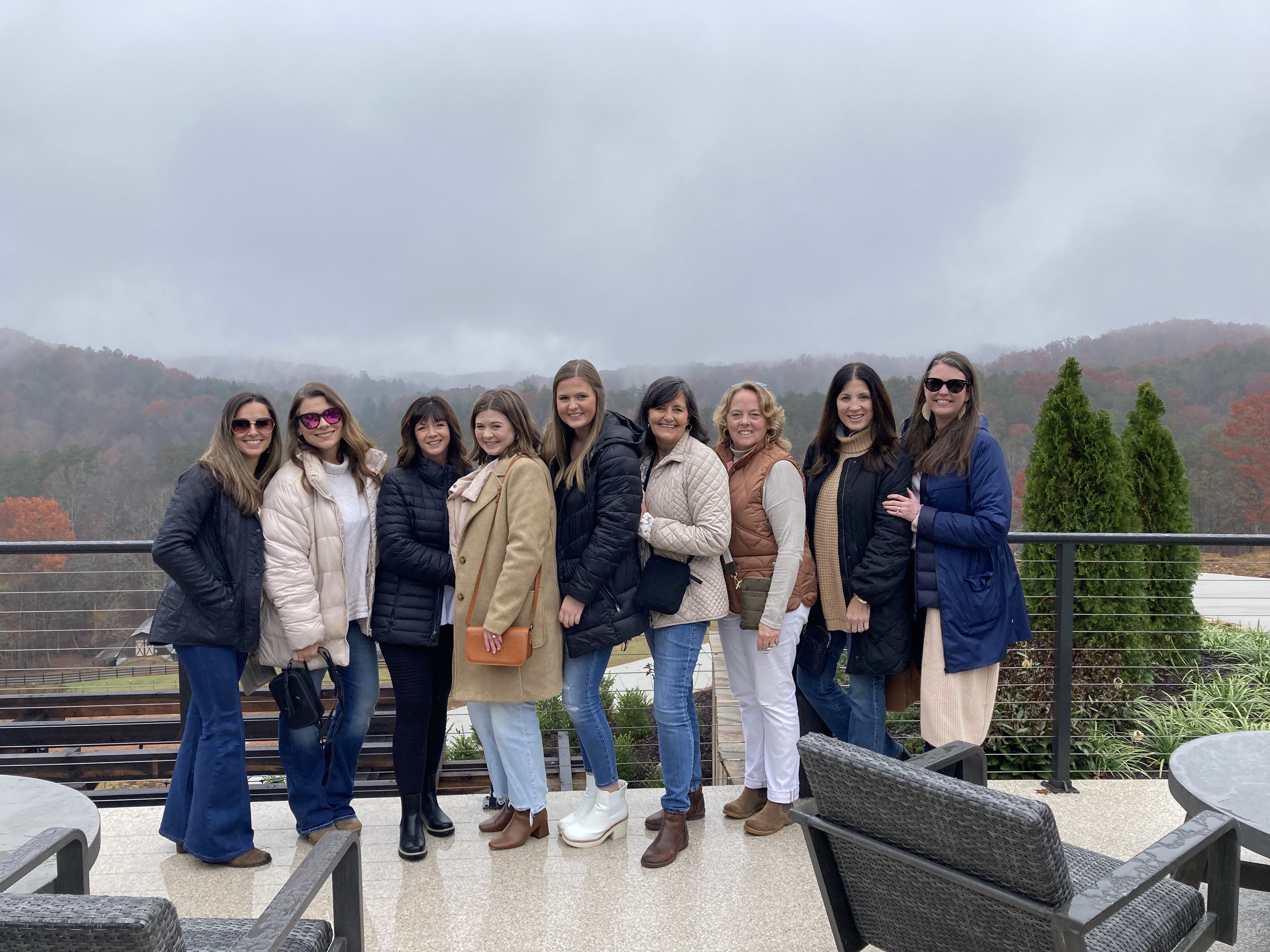 North Georgia Wine Tours - Happy customers enjoying their wine tour